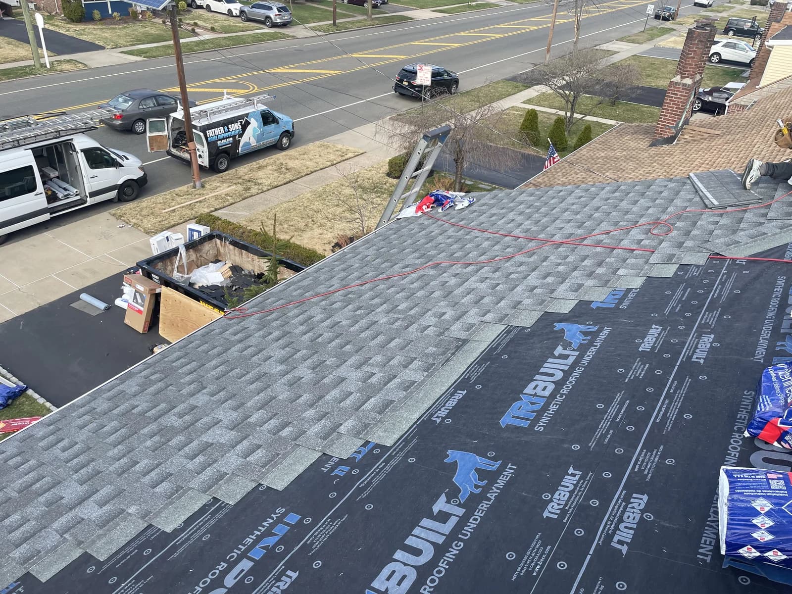 Exterior project 1 by Father & Sons NJ Construction serving Millstone, NJ