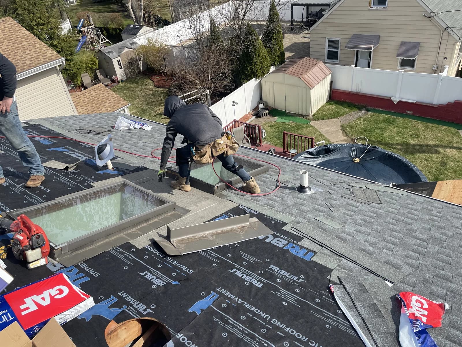 Roofing project 5 by Father & Sons NJ Construction serving Dover, NJ