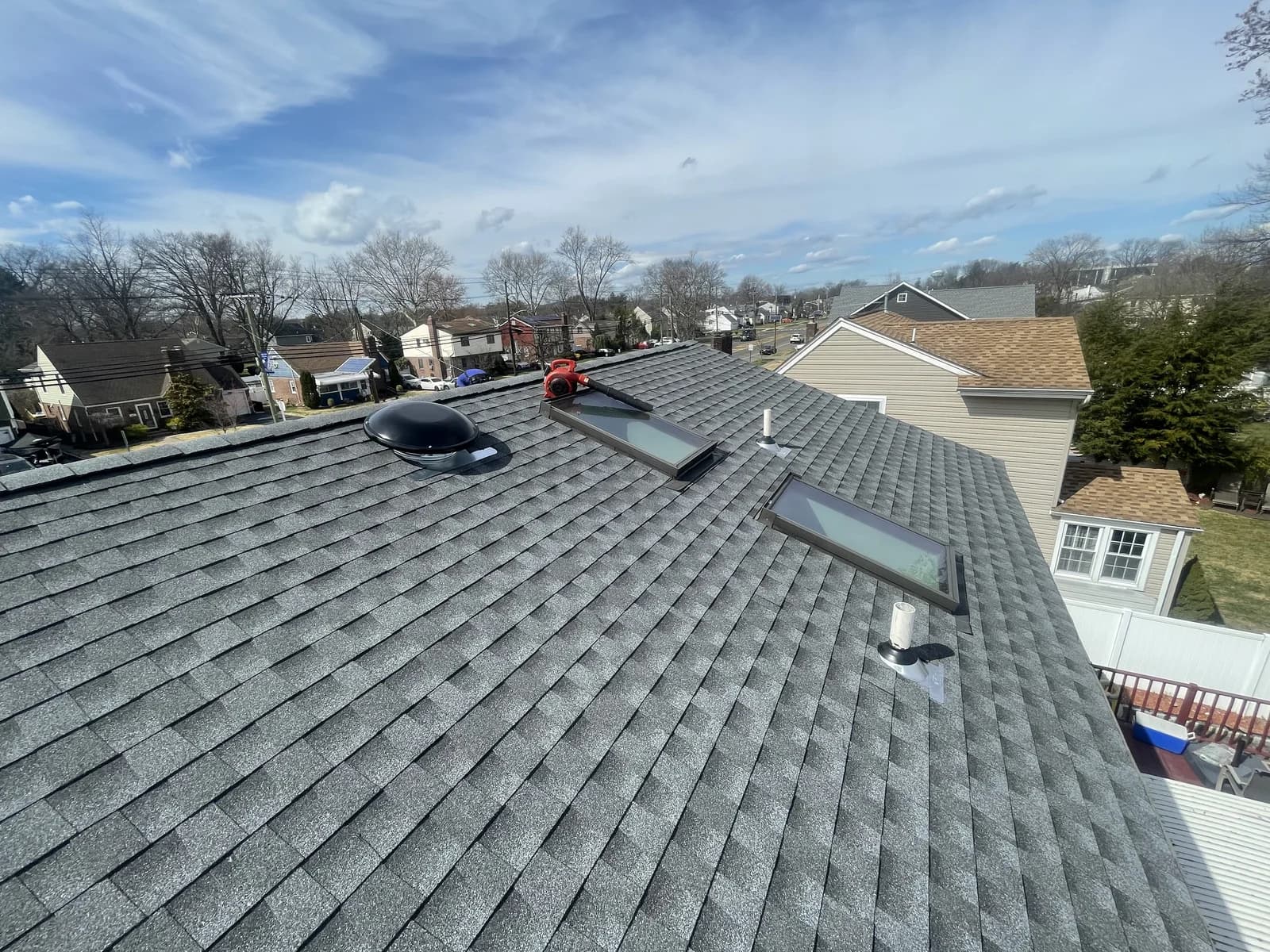 Roofing project 4 by Father & Sons NJ Construction serving Edison, NJ