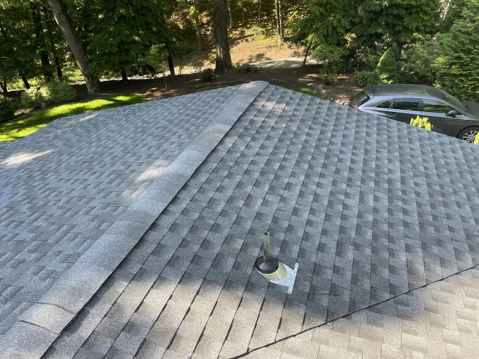 Roofing project 3 by Father & Sons NJ Construction serving Alpine, NJ