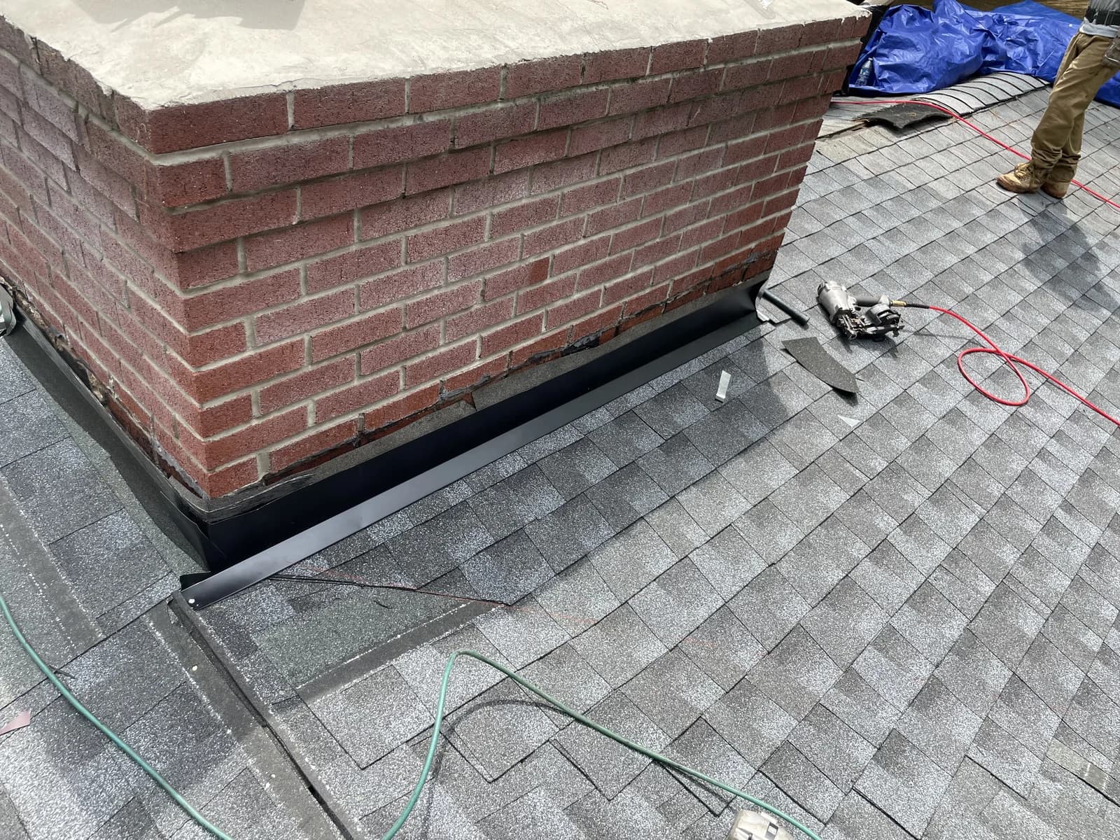 Counter-Flashing — recent project by Father & Sons NJ Construction