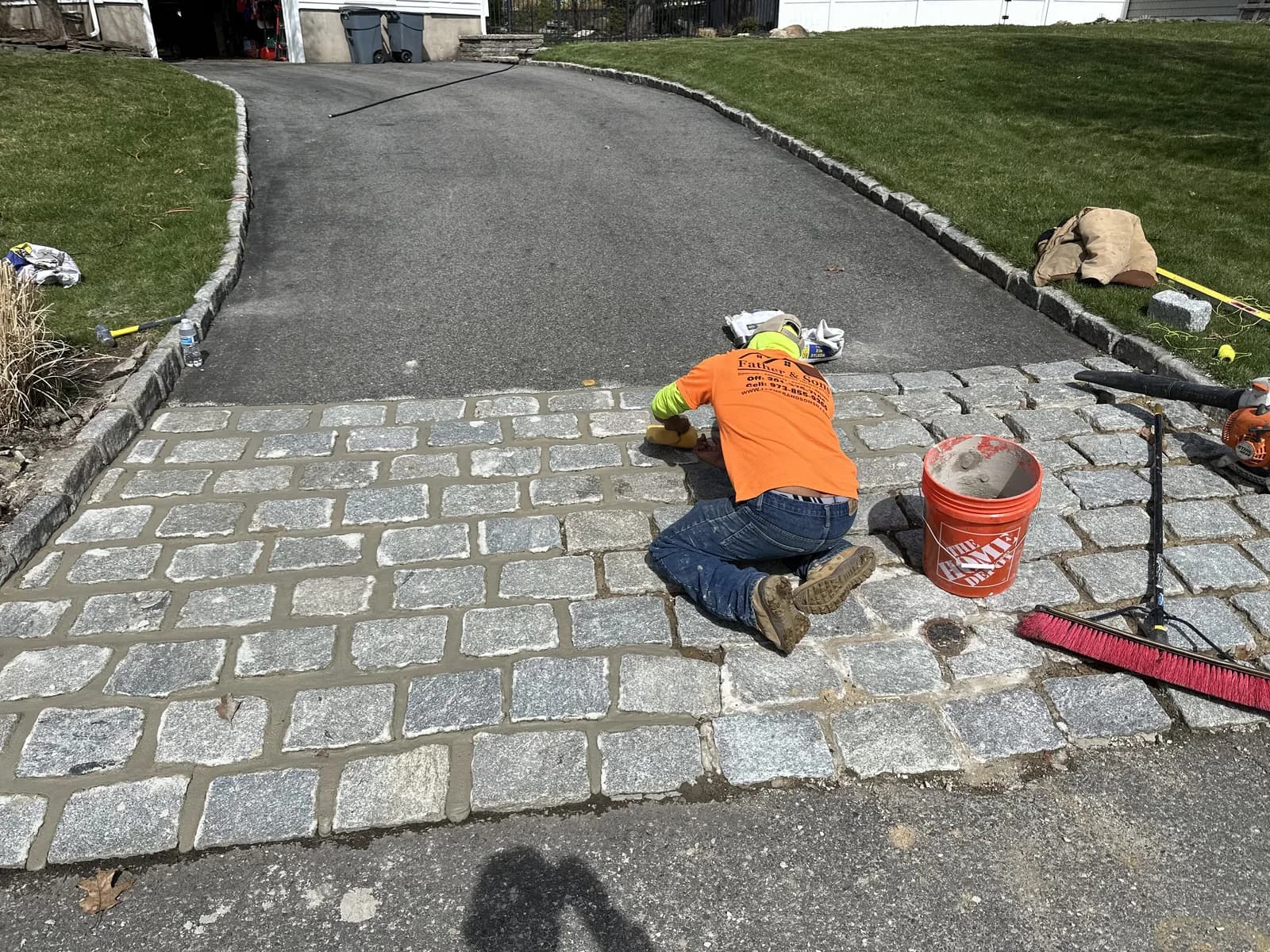 Masonry project 4 near Hackensack, NJ by Father & Sons NJ Construction
